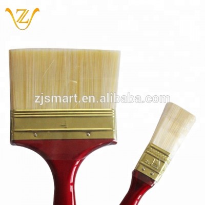 Customizable plastic handle paint brush