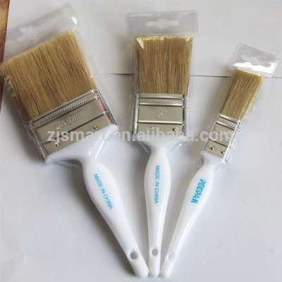 3" wooden handle paint brush 6422 bristle painting brush