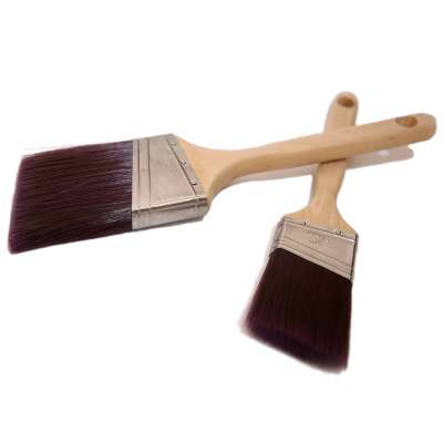 Pig hair paint brush with wooden handle